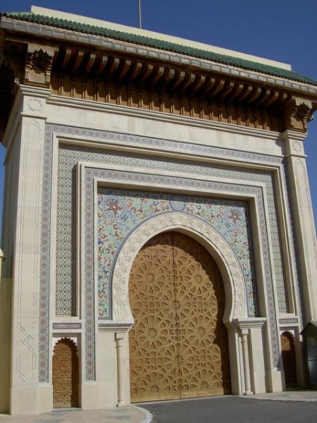 la porte du palais